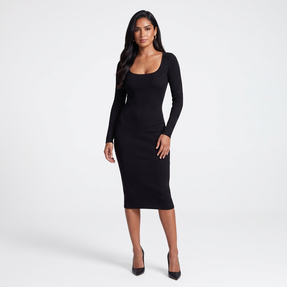 Vestido Bodycon Midi