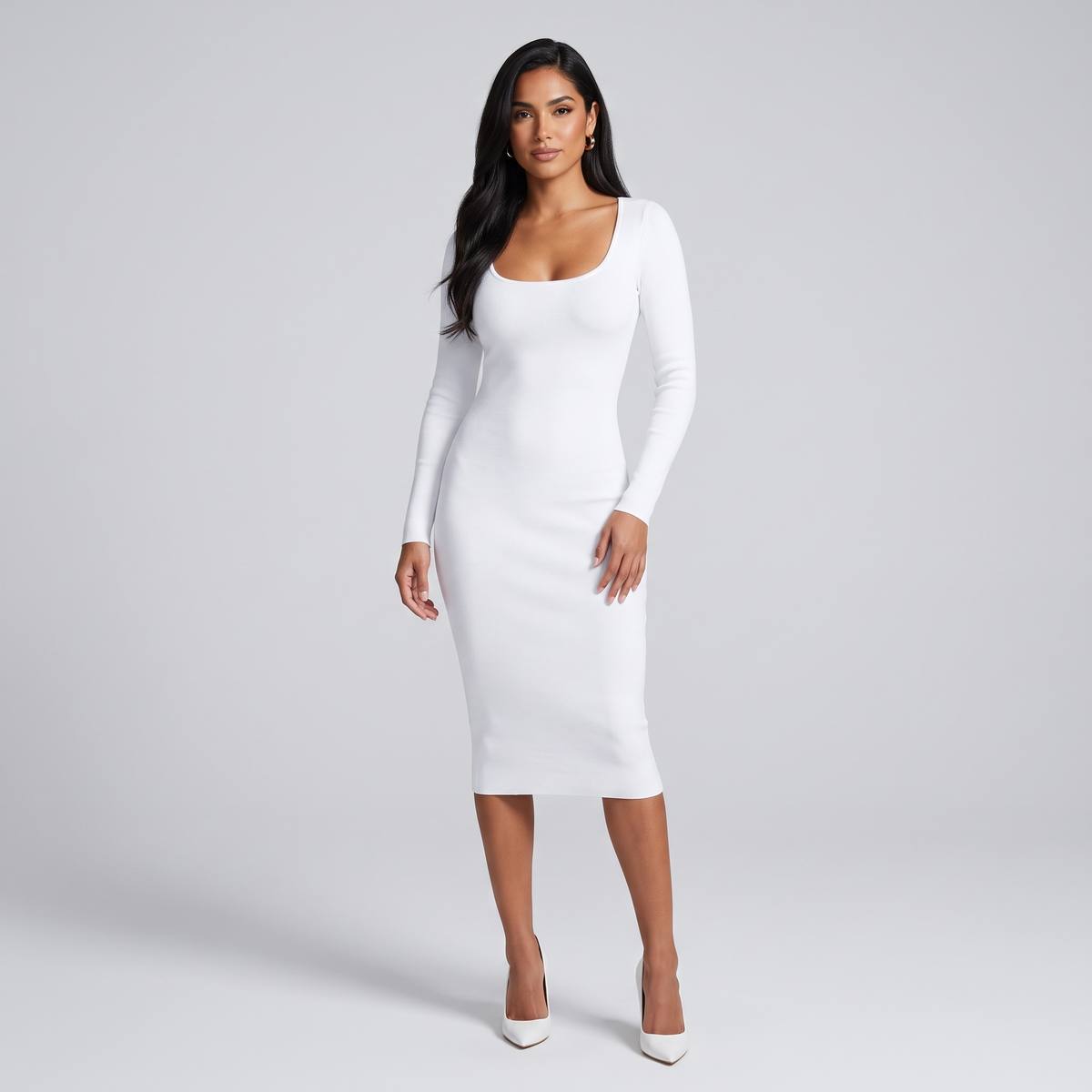 Vestido Bodycon Midi
