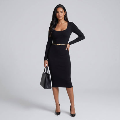 Vestido Bodycon Midi